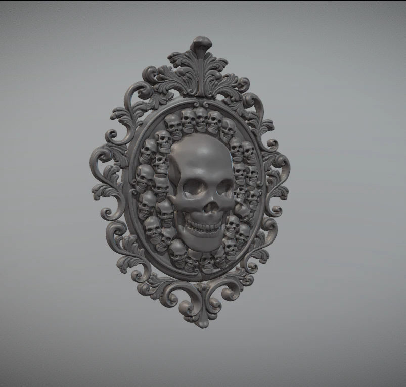 Camafeo crneos 3D Print Model .c4d .max .obj .3ds .fbx .stl .blend