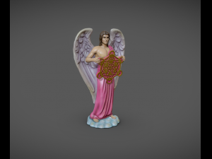 Archangel Metatron statue for 3d print 3D printmodel