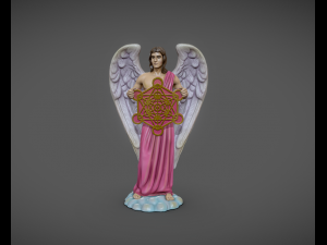 Archangel Metatron statue for 3d print 3D printmodel
