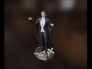 Dracula collection figure by Bela Lugosi Model do druku 3D