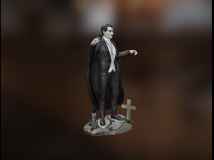 Dracula collection figure by Bela Lugosi Model do druku 3D
