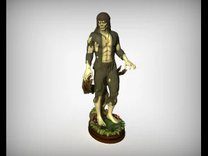 3D プリント用のシム ガース像 3Dプリントモデル