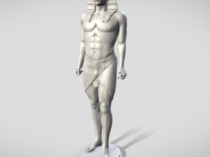 Osiris Antinous statue 3D Print Model