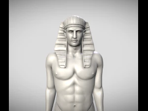 Osiris Antinous statue 3D Print Model