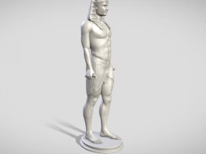 Osiris Antinous statue 3D Print Model