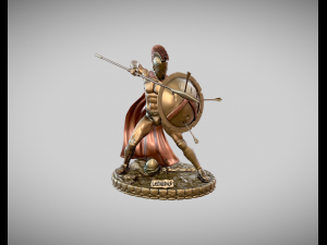 Leonidas collection statue for 3D print 3Dプリントモデル