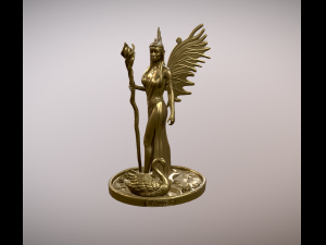 Aine celtic goddess fairy queen druid 3D Print Model