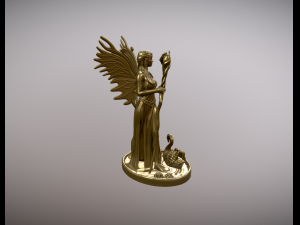 Aine celtic goddess fairy queen druid 3D 프린트 모델