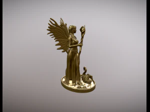 Aine celtic goddess fairy queen druid 3D Print Model