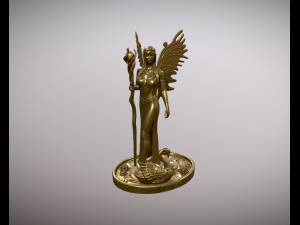 Aine celtic goddess fairy queen druid 3D 프린트 모델