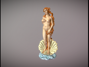 The Birth of Venus statue for 3D print 3D Print Model