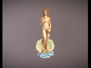 The Birth of Venus statue for 3D print Model Cetak 3D