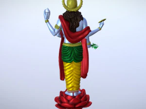 Salvia Dhanvantari Statue for 3D print 3D Print Model