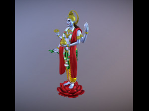 Salvia Dhanvantari Statue for 3D print Modello di stampa 3D