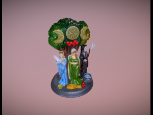 Celtic Triple Goddess Mother Elder and Maiden 3D 打印模型