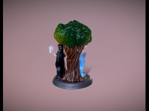 Celtic Triple Goddess Mother Elder and Maiden 3D 打印模型