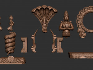 Salvia Patanjali Figure for 3D printing 3D 프린트 모델