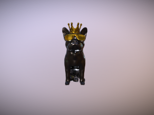 The king bulldog 3D Baskı Modeli