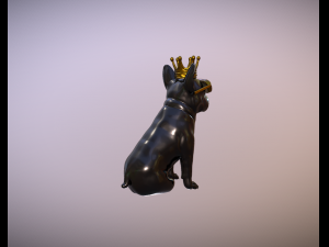 The king bulldog 3D Baskı Modeli