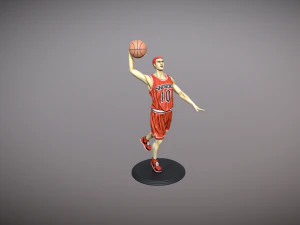 Figurka Hanamichi Sakuragi do druku 3D Model do druku 3D