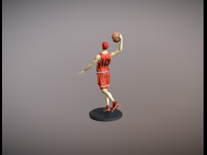 Hanamichi Sakuragi figure for 3d print Model do druku 3D