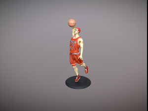 Hanamichi Sakuragi figure for 3d print Model do druku 3D
