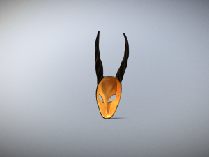 Karikpo style mask for 3D print 3D print model 3D Print Model