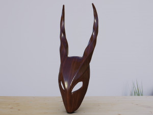 Karikpo style mask for 3D print 3D print model 3D Print Model