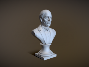 Arnold Schnberg bust Model Cetak 3D