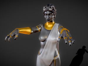 Circe statue or Kirke goddess statue 3D 프린트 모델