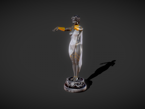 Circe statue or Kirke goddess statue 3D 프린트 모델