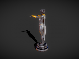 Circe statue or Kirke goddess statue 3D 프린트 모델