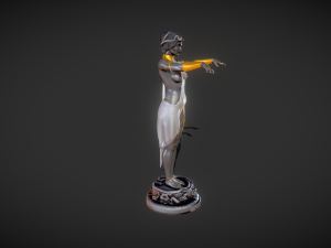 Circe statue or Kirke goddess statue 3D 프린트 모델