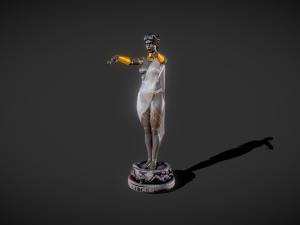 Circe statue or Kirke goddess statue 3D 프린트 모델