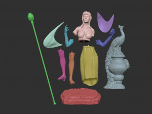 Hera Goddess statue for 3d print 3D Принт Модель