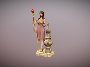 Hera Goddess statue for 3d print 3D Принт Модель