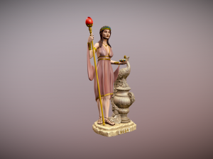 Hera Goddess statue for 3d print 3D Принт Модель