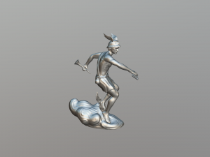 The Statue of Hermes Model Cetak 3D