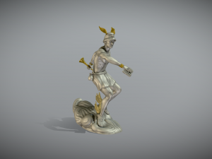 The Statue of Hermes Model Cetak 3D