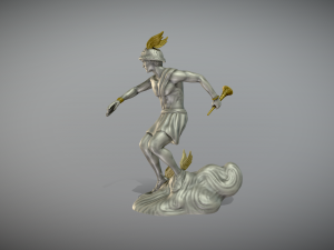 The Statue of Hermes Model Cetak 3D