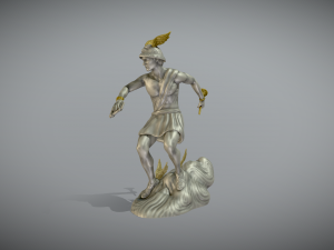 The Statue of Hermes Model Cetak 3D
