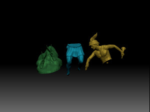 The Statue of Hermes Model Cetak 3D