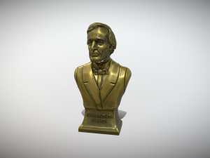 Busto de Juan Bautista Alberdi 3D Print Model