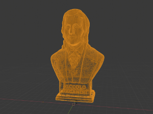 Niccolo Paganini Bust 3D 프린트 모델