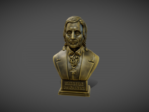 Niccolo Paganini Bust 3D 프린트 모델