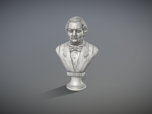 Rossini Gioacchino Composer Bust 3D-printmodel