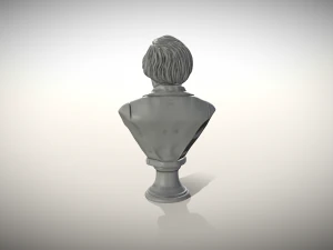 Rossini Gioacchino Composer Bust 3D Print Model