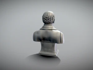 Domingo Faustino Sarmiento Bust 3D Print Model