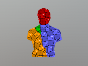 Claude Debussy bust for 3d print Modelo de Impressão 3D
