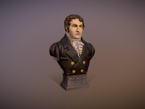 Jose Manuel Belgrano busto para impresion 3D 3D-printmodel